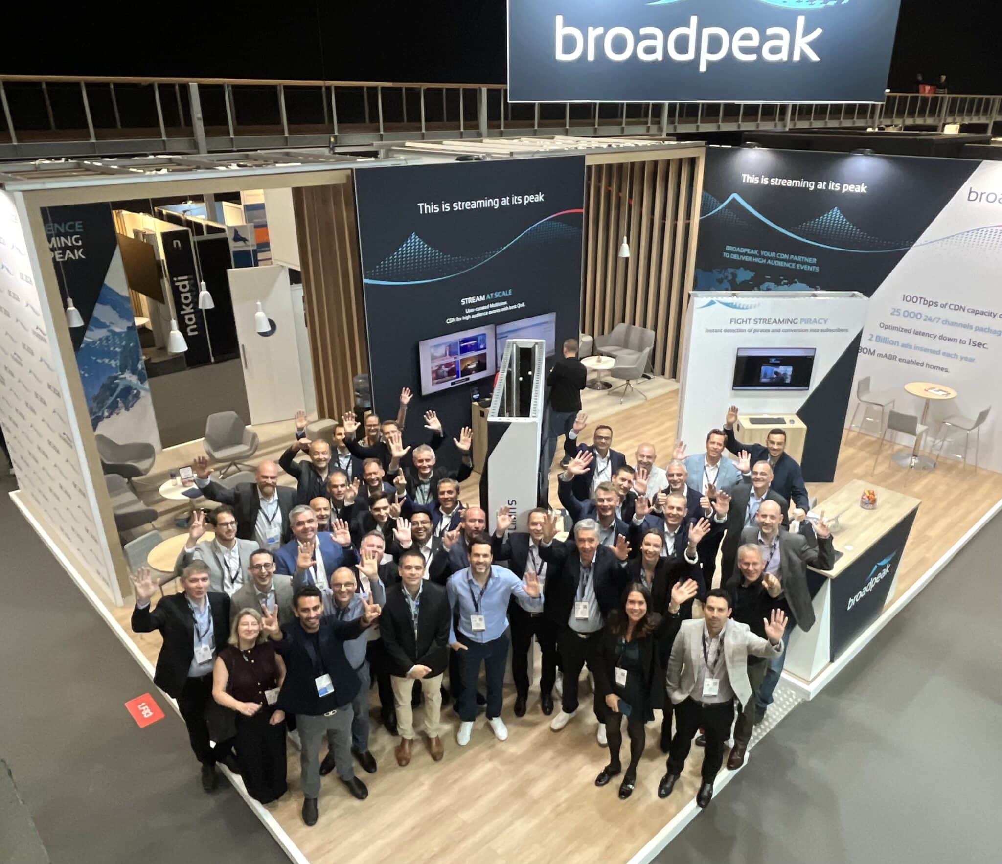 IBC 2026 highlights Broadpeak team